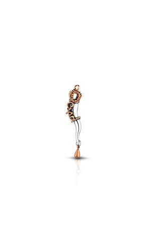 Pendant in the shape of the Horn of Capri Angela Puttini Gioielli | CL1719EARG